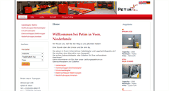Desktop Screenshot of petim.de