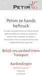 Mobile Screenshot of petim.nl